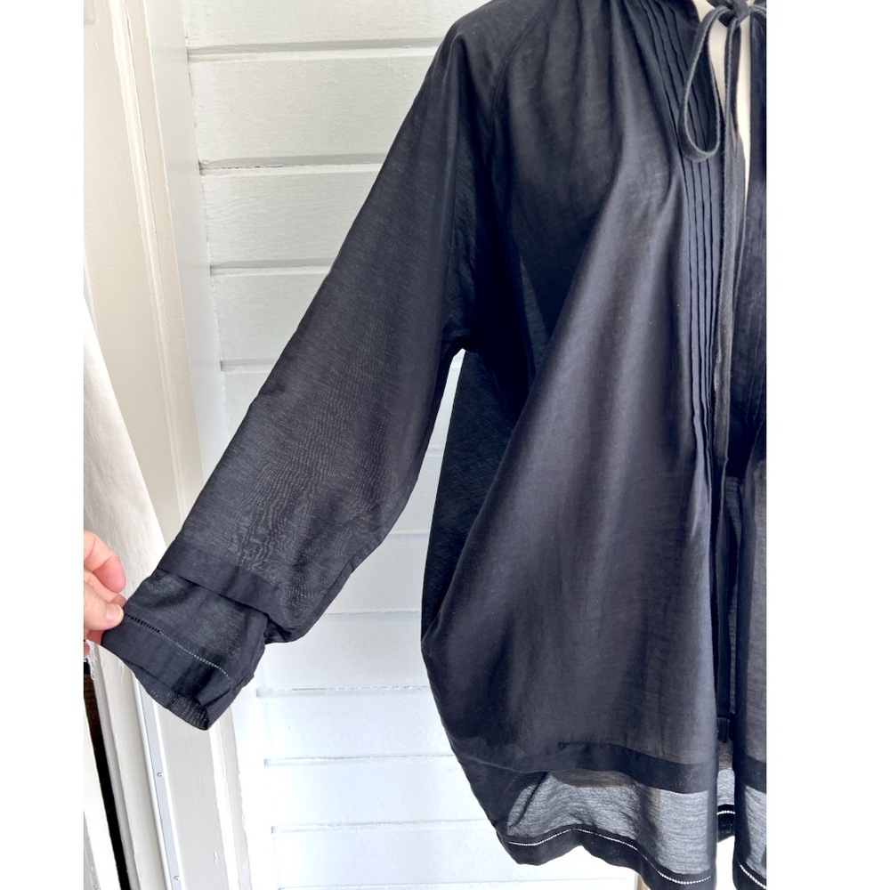 MALIA MILLS Matira Tunic in Cotton Voile - 4/L - Picture 4 of 12